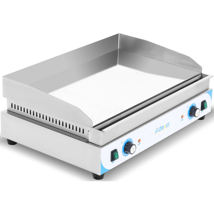 Commercial Griddle Smooth 720x460x260mm Chromed plate 4.4kW Electric |  EGN750D