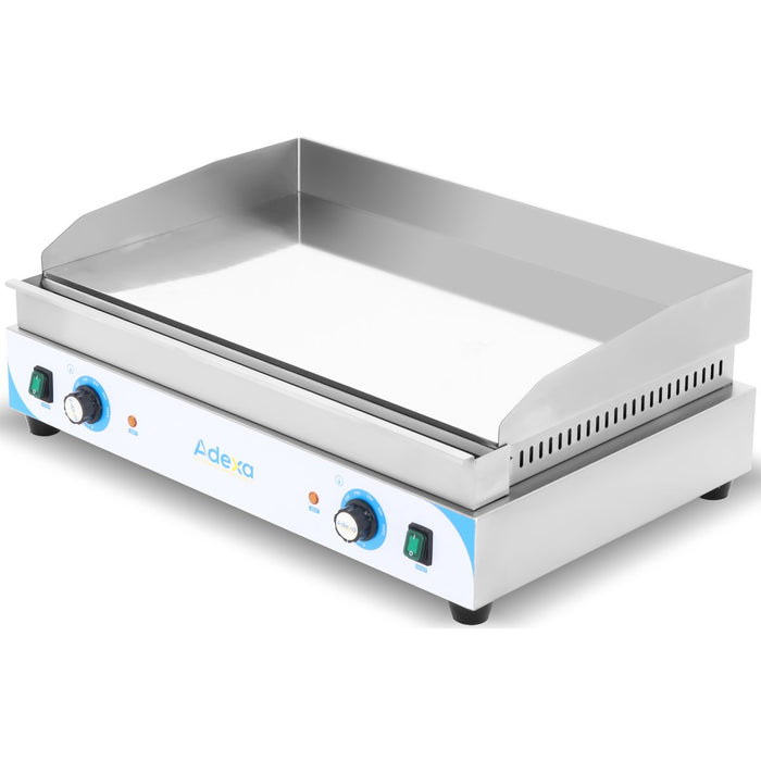 Commercial Griddle Smooth 720x460x260mm Chromed plate 4.4kW Electric |  EGN750D