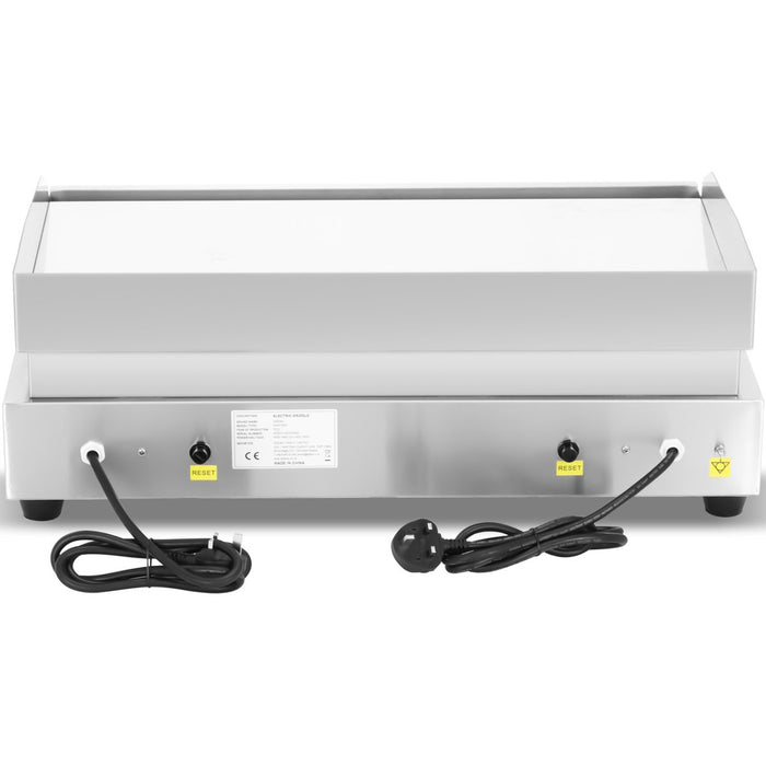 Commercial Griddle Smooth 720x460x260mm Chromed plate 4.4kW Electric |  EGN750D