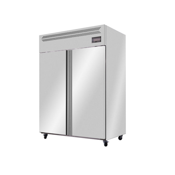 Canmac Commercial Refrigerator Upright Cabinet Double Door 1210L 1400X850X1960(EKR-14085)) CANMAC