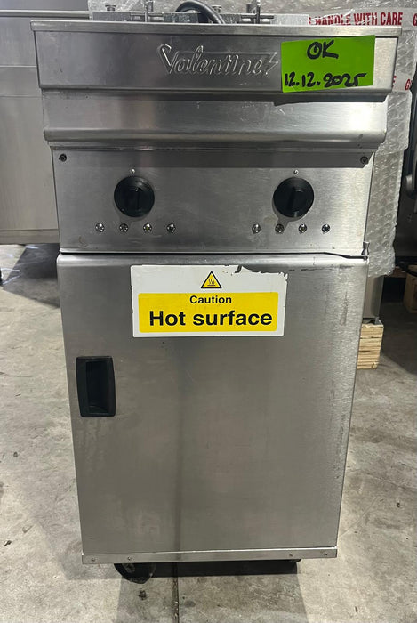 Valentine Twin Basket Electric 3 Phase Fryer V2200 T - Refurbished Canmac Refurbished