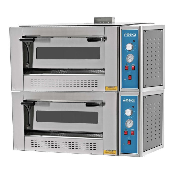Gas Pizza Oven 2 Chambers, Capacity 2 x 4 Pizzas of 12'' |  EMP44G