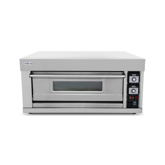Commercial Pizza Oven Electric 860x630mm 6.6kW Capacity 6 pizzas at 12" - Digital display |  MAREO102D