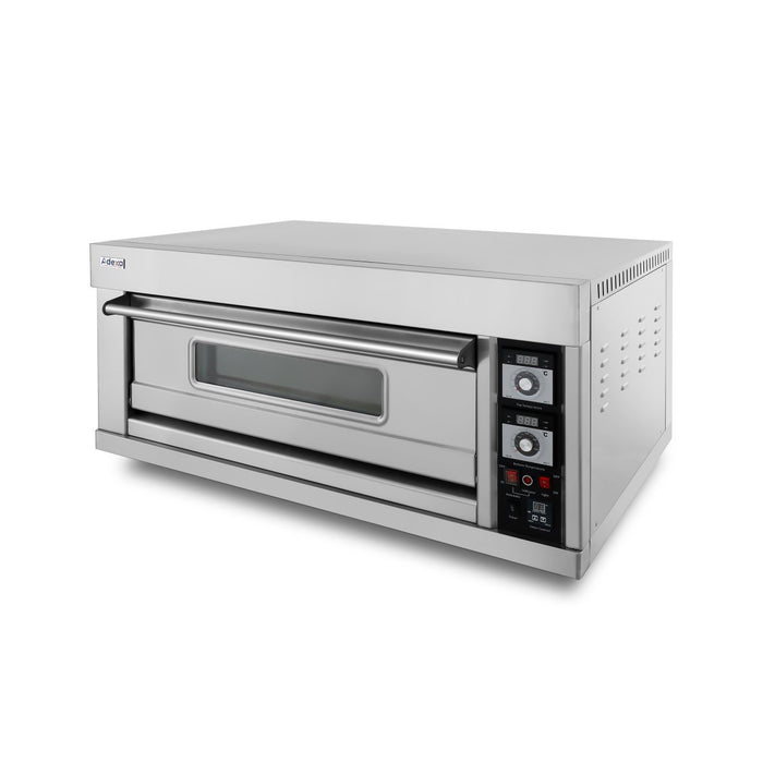 Commercial Pizza Oven Electric 860x630mm 6.6kW Capacity 6 pizzas at 12" - Digital display |  MAREO102D