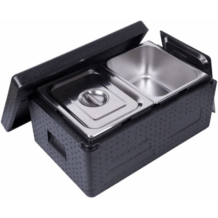 Top Loaded EPP Insulated Food Carrier / Thermo Box 32 Litre GN1/1 |  EPP32 Makfry