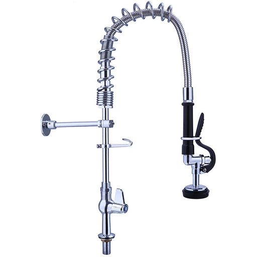 Pre Rinse Spray Unit Deck mount Single inlet Height 600mm Stainless steel |  EQ7803A Makfry