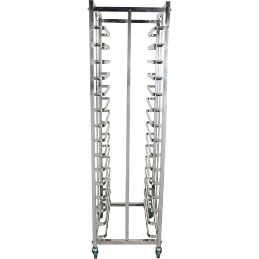 B GRADE Economic Design Rack Trolley for 600x400mm Sheet Pan 15-Tier |  ERT6415 B GRADE Makfry