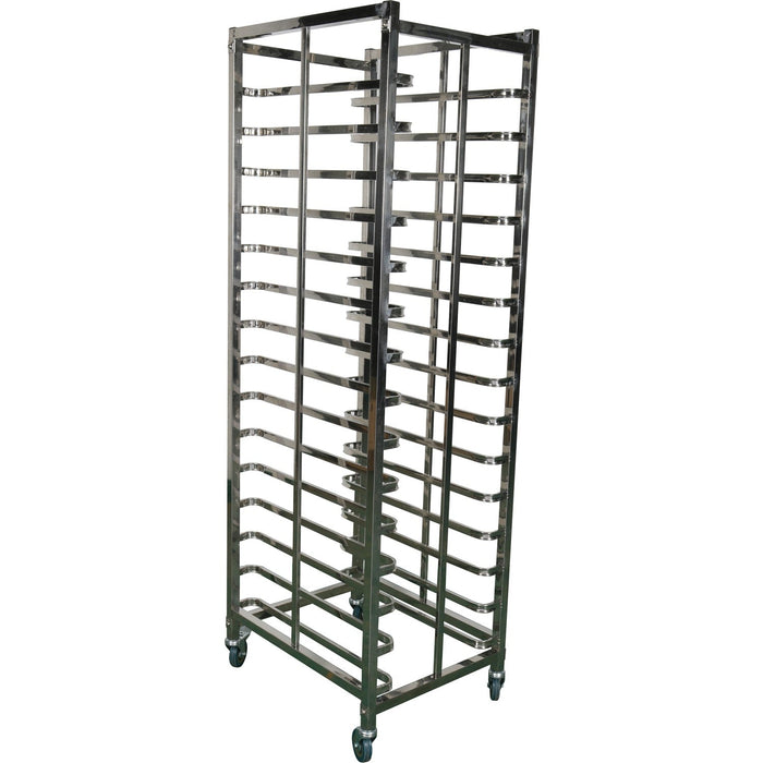 B GRADE Economic Design Rack Trolley for 600x400mm Sheet Pan 15-Tier |  ERT6415 B GRADE Makfry