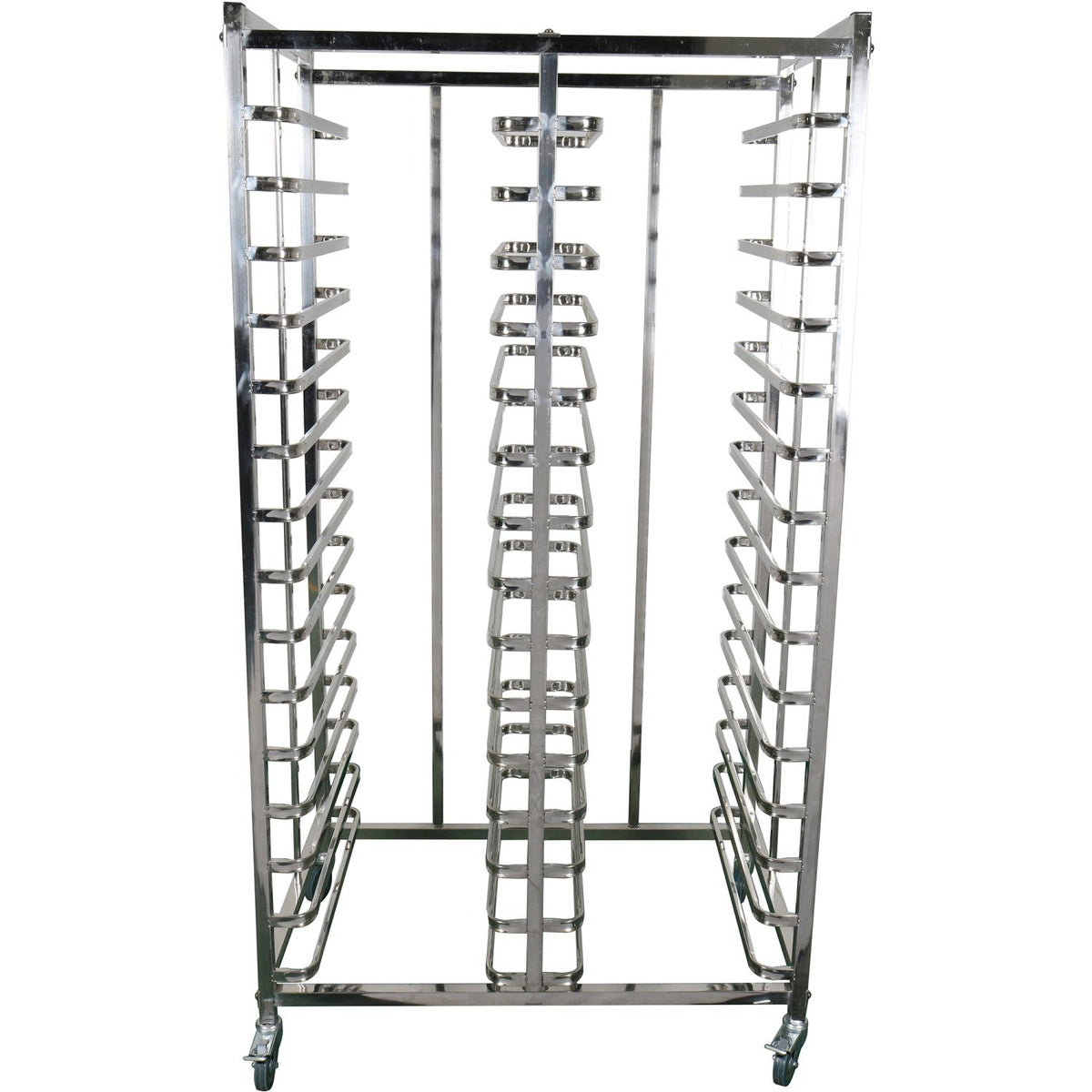 Economic Design Rack Trolley Dual Row 2x15 Tiers For 600x400mm Sheet P ...
