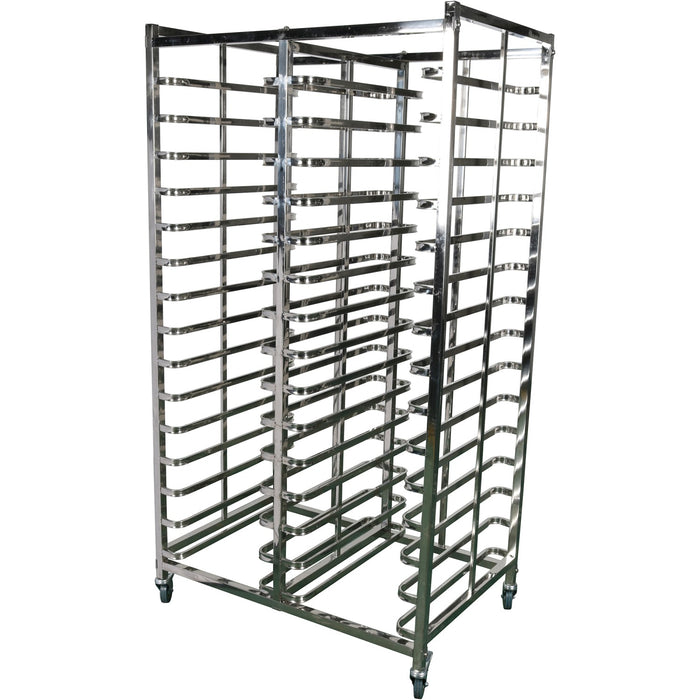 Economic Design Rack Trolley Dual Row 2x15 Tiers for 600x400mm Sheet Pans |  ERT6415X2