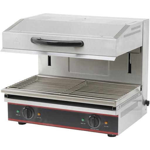 Commercial Lift Salamander Grill 3k W 590x320mm Grid Adjustable Height | Es3000 L Makfry