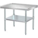 Equipment Stand/Low Table With 3 Side Upstand 1800x760x600mm | Es41876180 Makfry