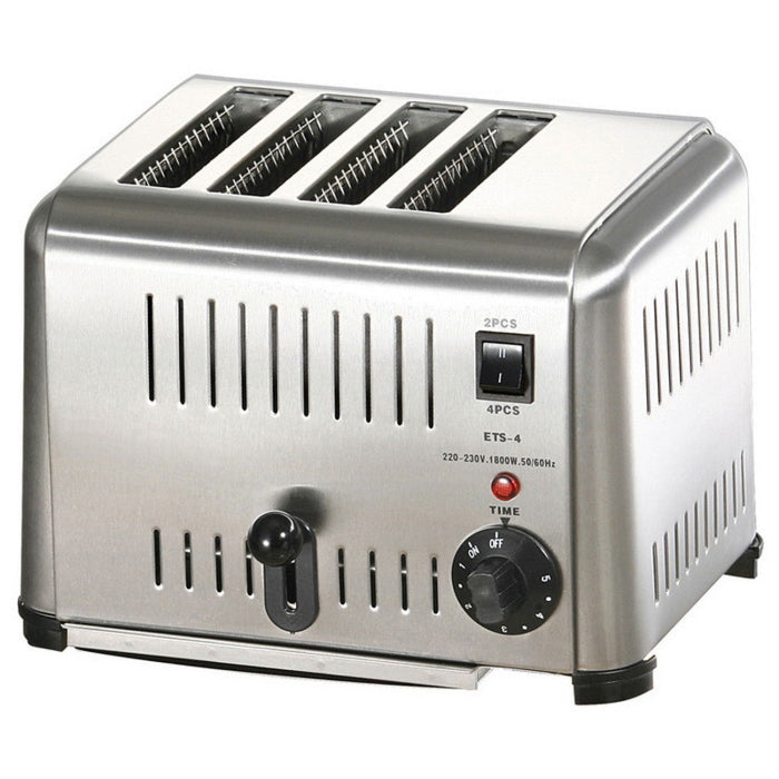 B GRADE Commercial Slot Toaster 4 slices |  ETS4A B GRADE Makfry