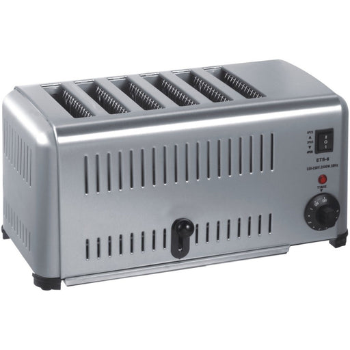 B GRADE Commercial Slot Toaster 6 slices |  ETS6A B GRADE Makfry