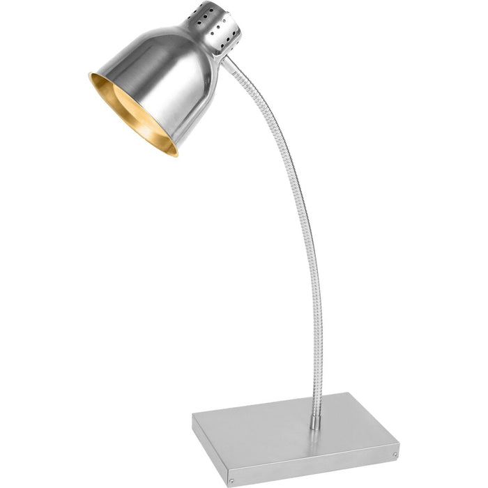Commercial Tabletop Food Warmer 1 Heating Lamp 250W Silver |  EWL02S1 Makfry