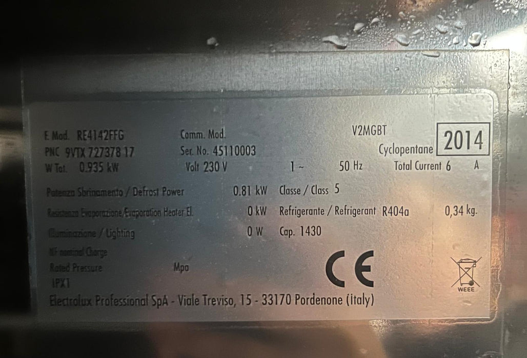 Electrolux RE4142FFG 1430 Litre Double Door Freezer -Refurbished Canmac Refurbished