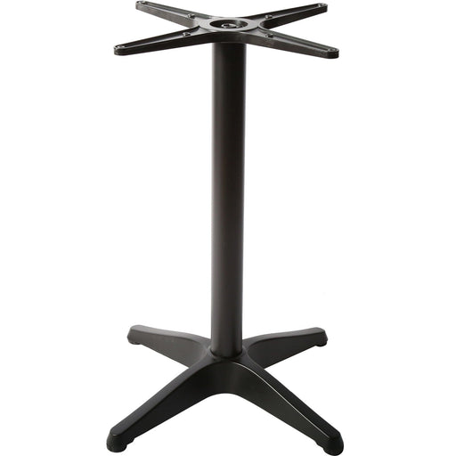 Black Aluminium Table base 560mm Standard height |  F006 Makfry
