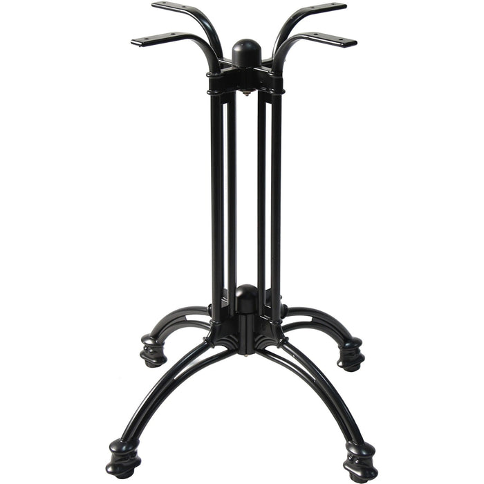 Black Decorative Aluminium Table base 600mm Standard height |  F020 Makfry