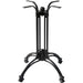 Black Decorative Aluminium Table base 600mm Standard height |  F020 Makfry