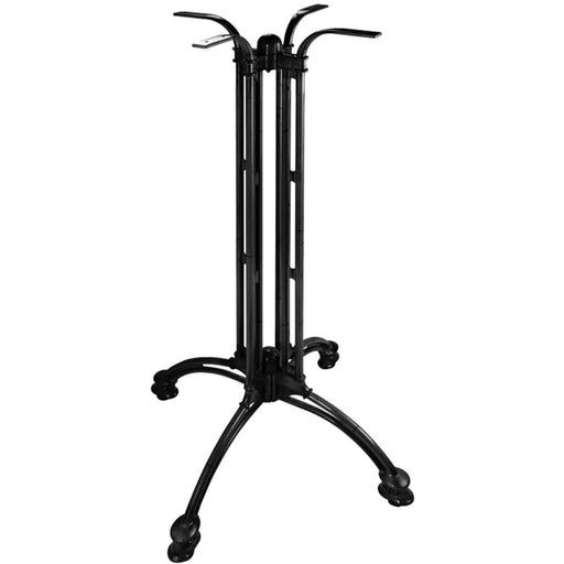 Black Decorative Aluminium Table base 600mm Bar height 1080mm |  F023 Makfry