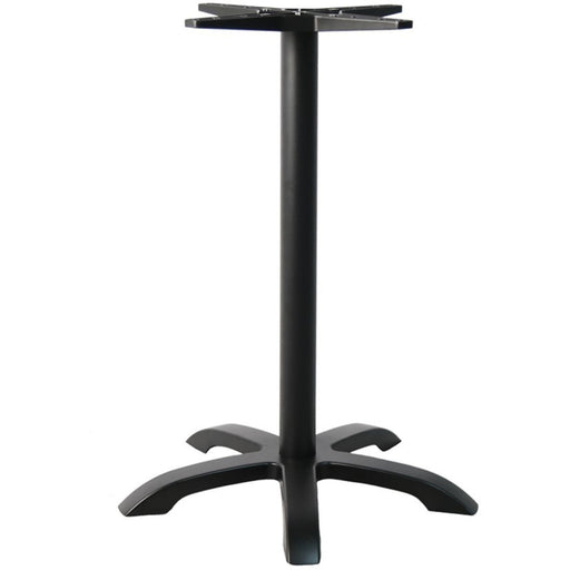 Black Aluminium Table base 720mm Bar height 1080mm|  F037H Makfry