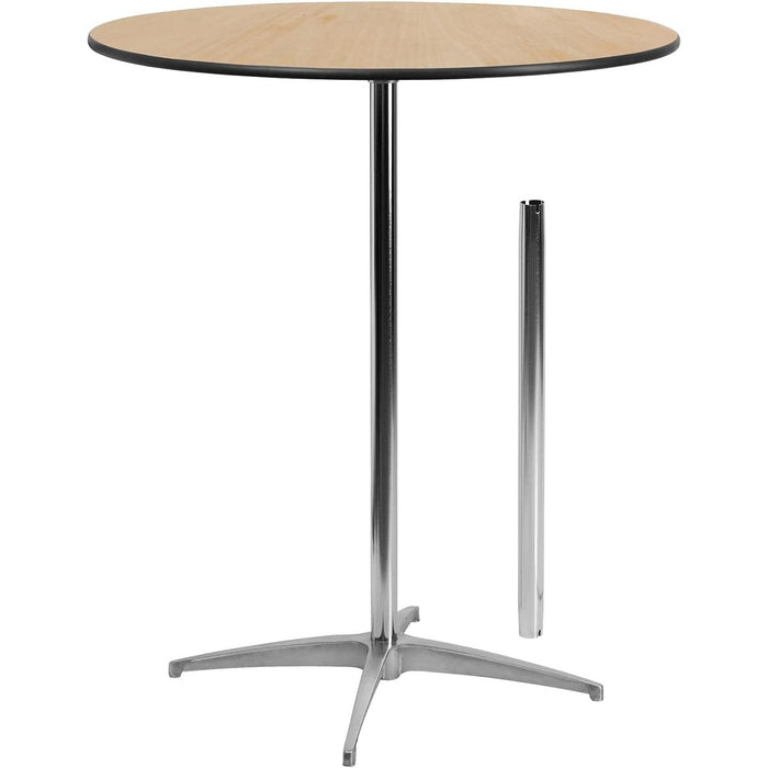 Bistro & Bar Table Plywood 760mm Round Adjustable Height 760/1060mm |  F102130 Makfry