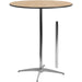 Bistro & Bar Table Plywood 760mm Round Adjustable Height 760/1060mm |  F102130 Makfry