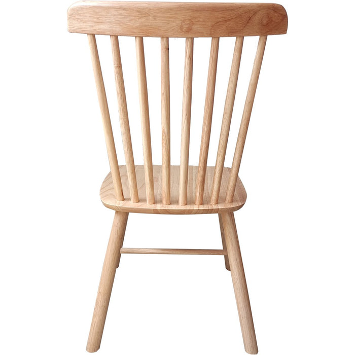 Wood Windsor Back Dining Chair with Wooden Seat |  F1069 Makfry