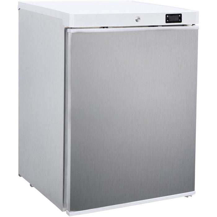 200lt Commercial Freezer Undercounter Stainless Steel Single Door | Dwf200 Ss Makfry