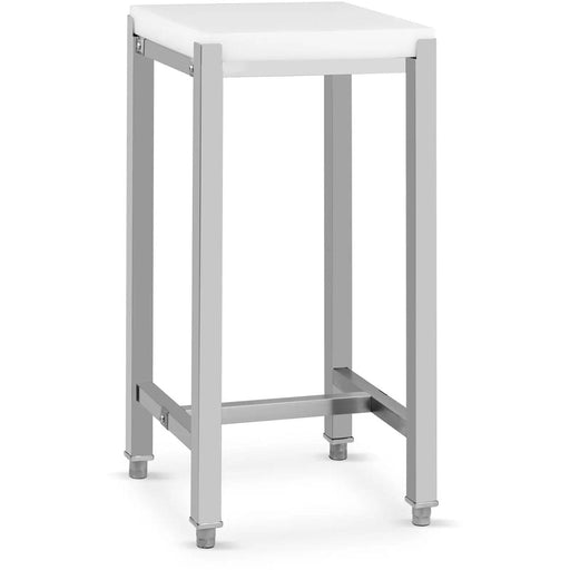 Commercial Stainless Steel Cutting Board Table / Butchers Block 400x400x860mm |  F303 Makfry