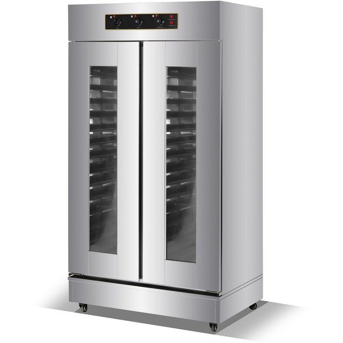 B Grade Commercial Double Door Proofer Fermentation Cabinet 32 Trays | F32 B Grade Makfry