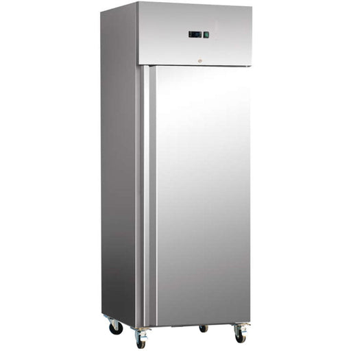 Commercial Freezer Upright Cabinet Stainless Steel 600 Litres Single Door Gn2/1 Static Cooling | F600 S Makfry