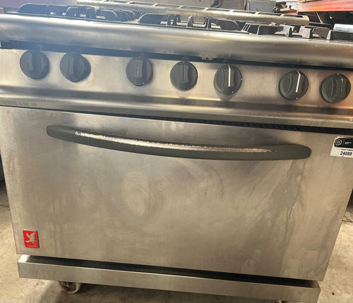 Falcon Dominator Plus G3101D Gas 6 Burner 2/1GN Oven -Refurbished Canmac Refurbished