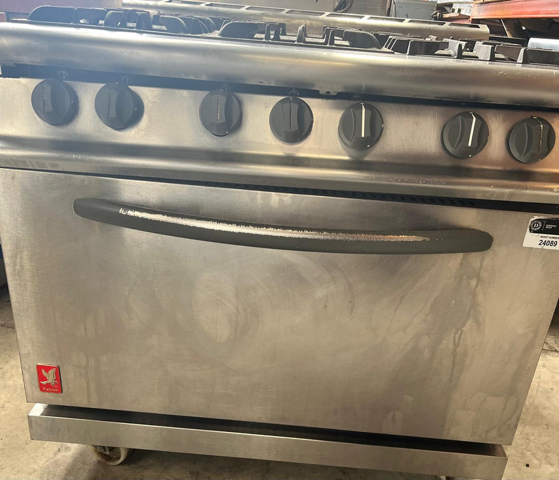 Falcon Dominator Plus G3101D Gas 6 Burner 2/1GN Oven -Refurbished Canmac Refurbished