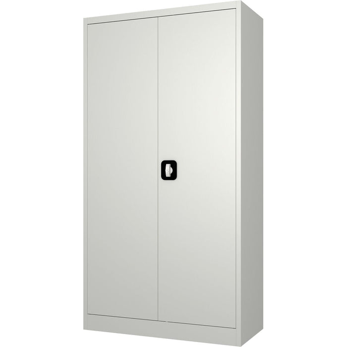 Commercial Steel Grey/White Storage Cupboard with 4 Shelves and Lock 800x400x1800mm |  FCA18WHITE Makfry