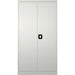 Commercial Steel Grey/White Storage Cupboard with 4 Shelves and Lock 800x400x1800mm |  FCA18WHITE Makfry