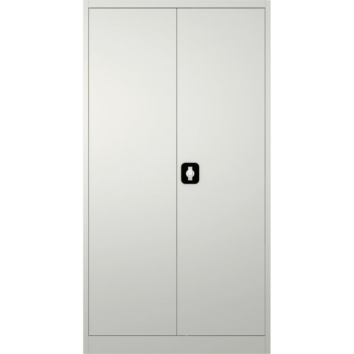 B GRADE Commercial Steel Grey/White Storage Cupboard with 4 Shelves and Lock 800x400x1800mm |  FCA18WHITE B GRADE