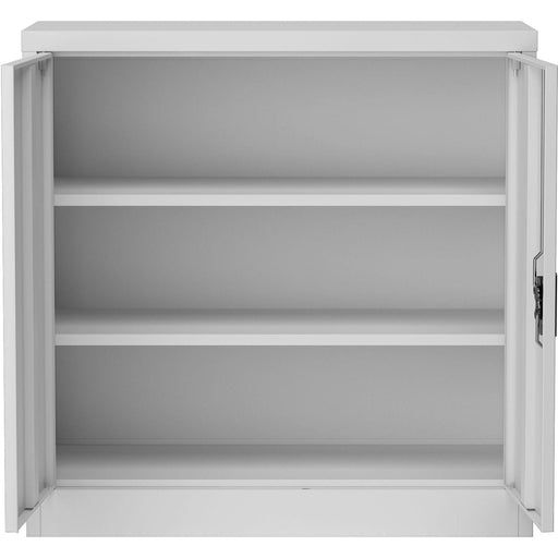 Commercial Metal White Storage Cabinet Lockable with 2 Shelves 900x400x900mm |  FCA9WHITE Makfry