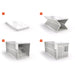 Folding Container Prefab Warehouse Office Fireproof &Amp; Insulated With Electrical System 5800x2500x2390mm 1100kg | Fch Makfry