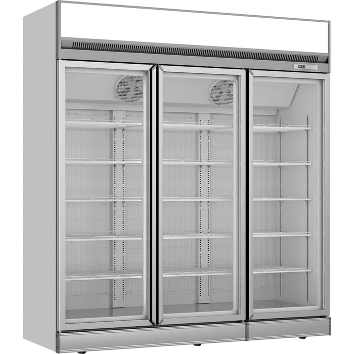 Commercial Display Freezer 1563 Litres Triple Hinged Doors Top Mount | Ff777 Top Makfry