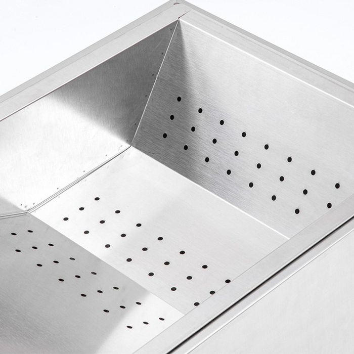 Table Top Chip Station Stainless Steel |  FFS01A