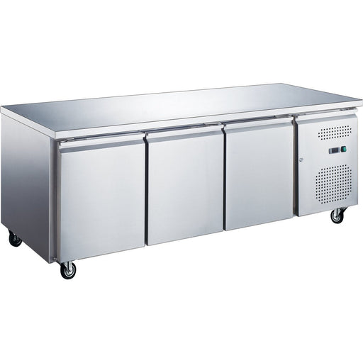 Commercial Freezer Counter Ventilated 3 Doors Depth 700mm | Fg31 V Makfry