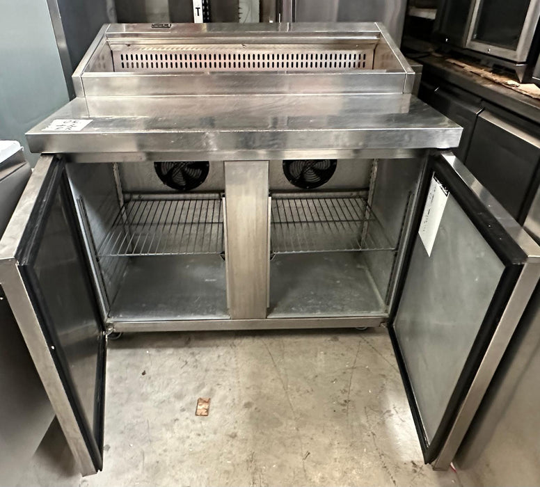 Foster Refrigerated Prep Station Double Door- Refurbished Canmac Catering Equipment