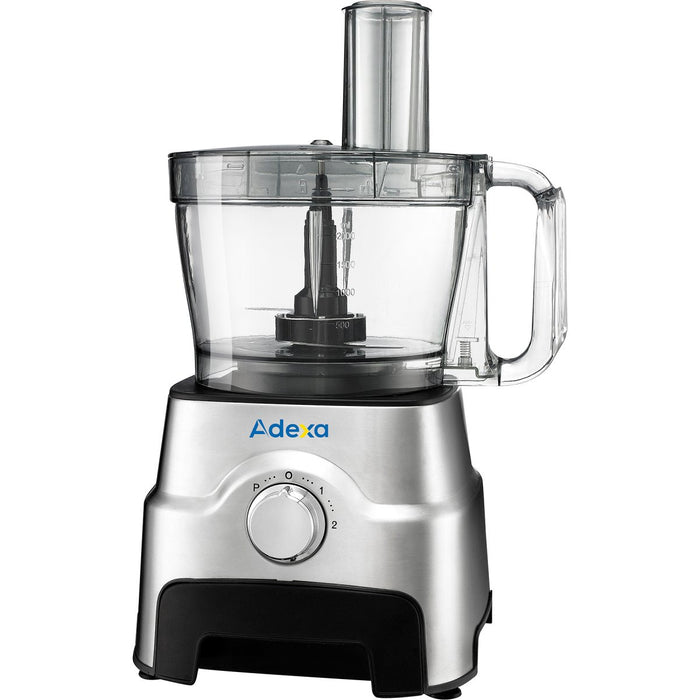 Professional Stainless Steel Food Processor with Blender 1000W|  FP407 Makfry