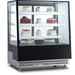 Display Merchandiser Fridge 500 Litres 3 Shelves Black &Amp; Stainless Steel | Ft400 L Makfry