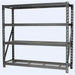Professional Heavy Duty Shelving Unit 900kg Powder Coated Steel 1960x610x1830mm 4 Shelves | Fuji407 Makfry