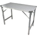 Folding Stainless steel Work table 1200x600x850mm |  FW4187660 Makfry