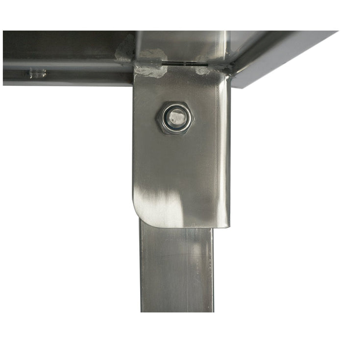Folding Stainless steel Work table 1200x600x850mm |  FW4187660 Makfry