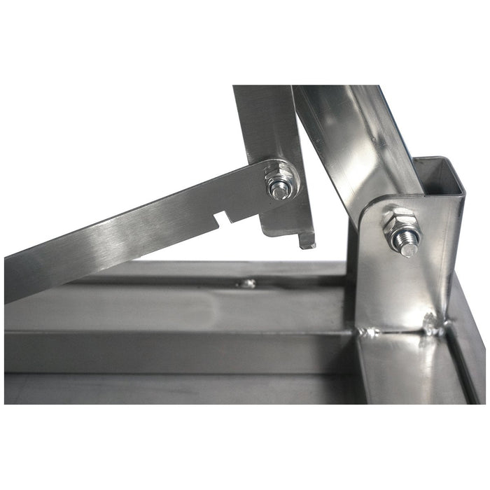 Folding Stainless steel Work table 1200x600x850mm |  FW4187660 Makfry