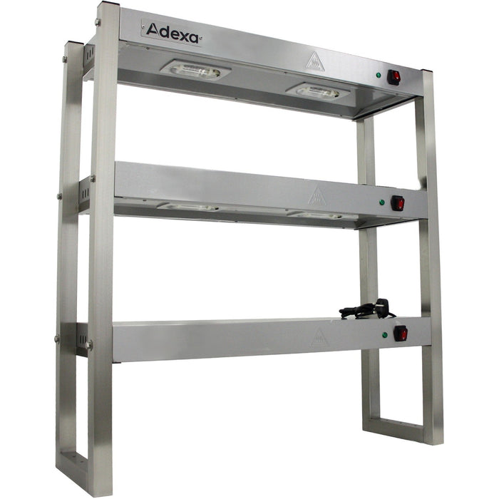 B Grade Commercial Quartz Lamp Heating Gantry 3 Tier 900mm | Fwl093 B Grade Makfry